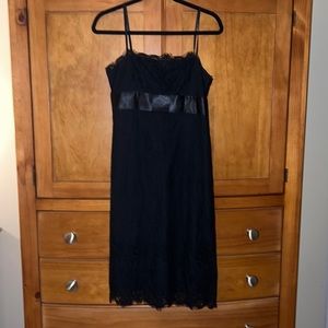 Vintage INC little, black lace dress! Size 8.